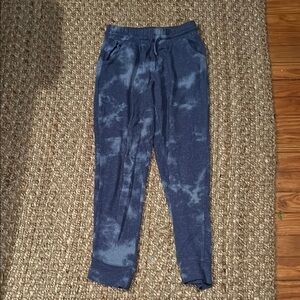 Blue Tie-Dye Jogger Pants Kids 8-10 Rumi + Ryder